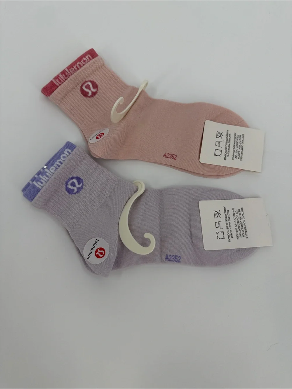 lululemon athletica Ankle Socks - Pink & Lavender (2-Pack)